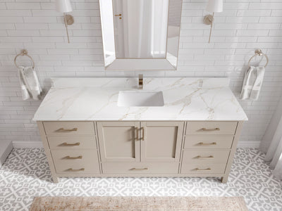 Malibu 72 in. W x 22 in. D Single Sink Bathroom Vanity