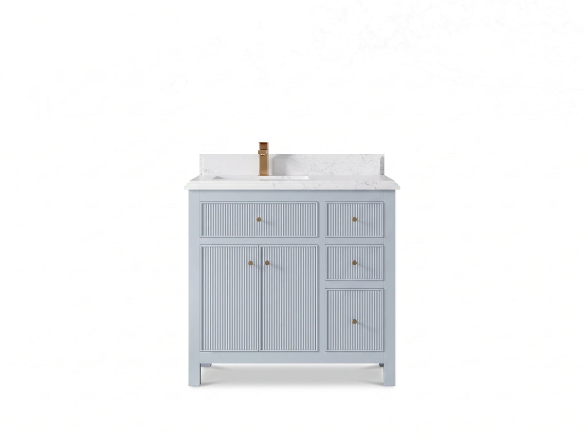 Sonoma 36 in. W x 22 in. D Left Offset Sink Bathroom Vanity