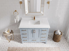 Malibu 42 in. W x 22 in. D Single Sink Bathroom Vanity - photo 14