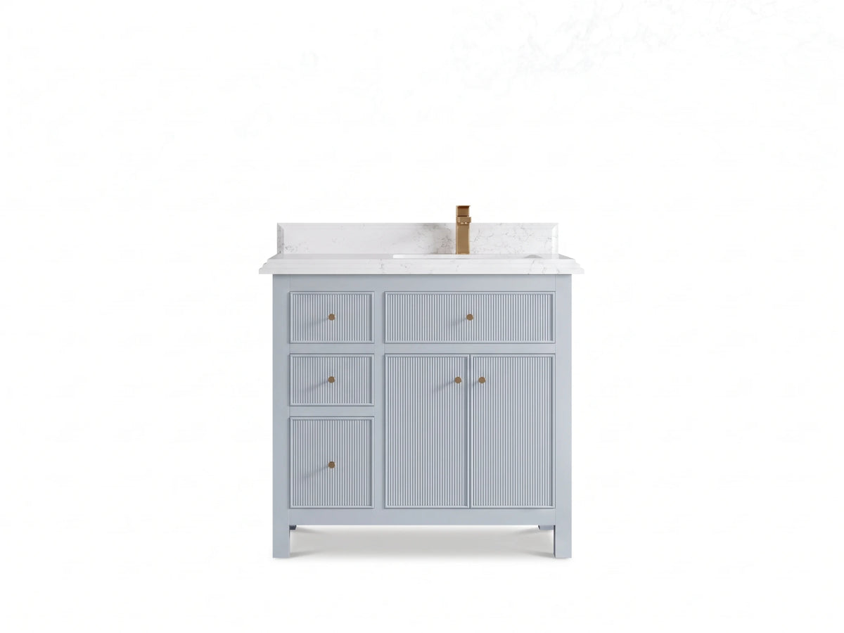 Sonoma 36 in. W x 22 in. D Right Offset Sink Bathroom Vanity