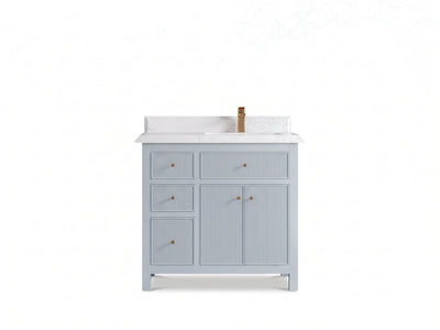 Sonoma 36 in. W x 22 in. D Right Offset Sink Bathroom Vanity