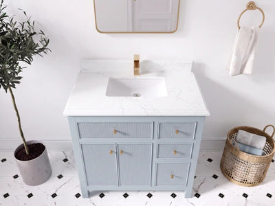 Sonoma 36 in. W x 22 in. D Center Sink Bathroom Vanity