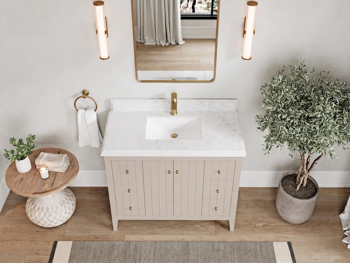 Atlanta 42 in. W x 22 in. D Single Sink Bathroom Vanity