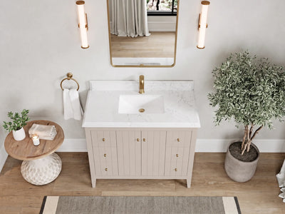 Atlanta 42 in. W x 22 in. D Single Sink Bathroom Vanity