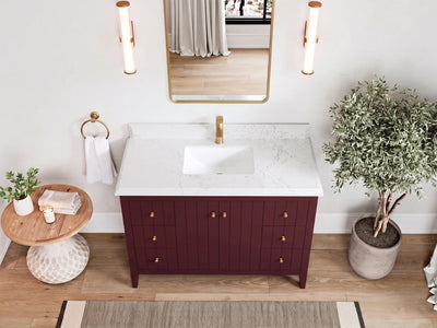 Atlanta 48 in. W x 22 in. D Single Sink Bathroom Vanity