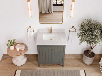 Atlanta 30 in. W x 22 in. D Single Sink Bathroom Vanity