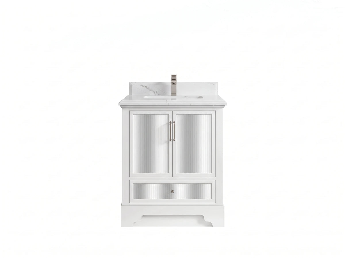 Alys 30 in. W x 22 in. D Single Sink Bathroom Vanity