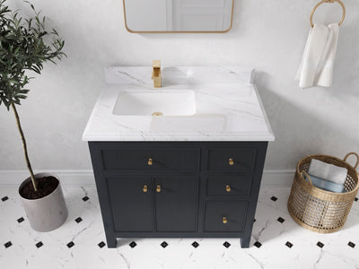 Sonoma 36 in. W x 22 in. D Left Offset Sink Bathroom Vanity
