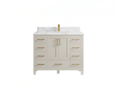 Malibu 42 in. W x 22 in. D Single Sink Bathroom Vanity
