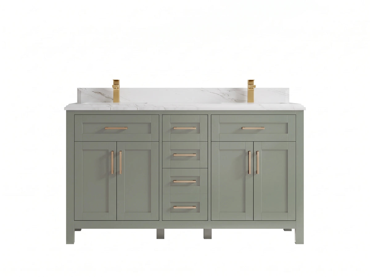 Cambridge 60 in. W x 22 in. D Double Sink Bathroom Vanity