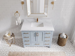Malibu 42 in. W x 22 in. D Single Sink Bathroom Vanity - photo 15