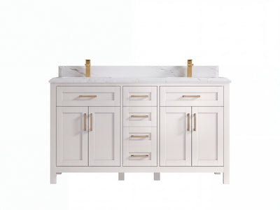 Cambridge 60 in. W x 22 in. D Double Sink Bathroom Vanity