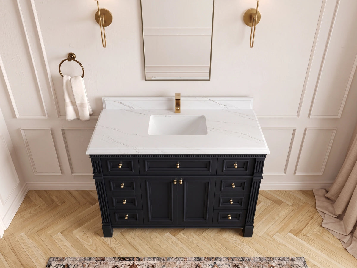 Paris 48 in. W x 22 in. D Single Sink Bathroom Vanity