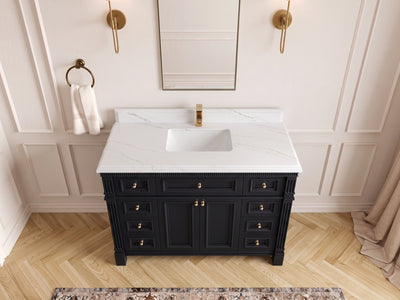 Paris 48 in. W x 22 in. D Single Sink Bathroom Vanity