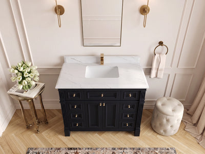 Paris 42 in. W x 22 in. D Single Sink Bathroom Vanity