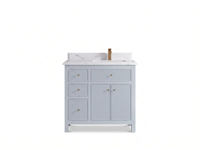 Sonoma 36 in. W x 22 in. D Right Offset Sink Bathroom Vanity