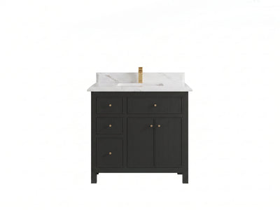 Sonoma 36 in. W x 22 in. D with Center Sink Bathroom Vanity