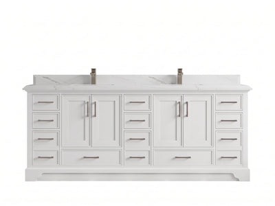 Charlotte 84 in. W x 22 in. D Double Sink Bathroom Vanity