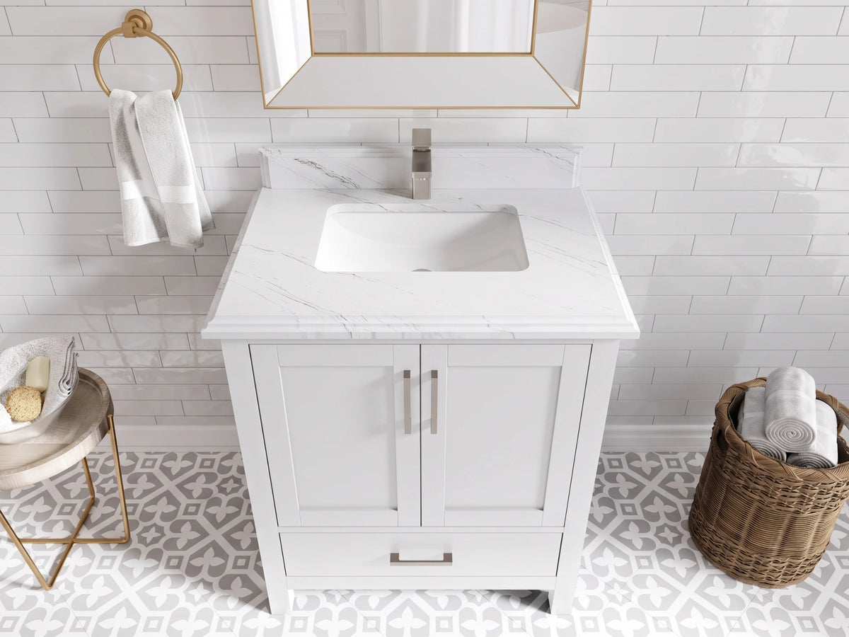 Malibu 30 in. W x 22 in. D Single Sink Bathroom Vanity