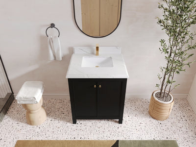 Chicago 30 in. W x 22 in. D Single Sink Bathroom Vanity