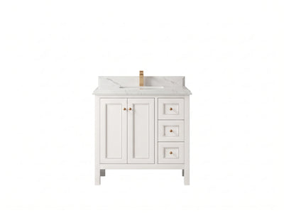 Nashville 36 in. W x 22 in. D Center Sink Bathroom Vanity