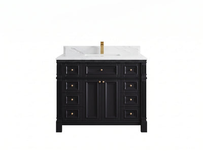 Paris 42 in. W x 22 in. D Single Sink Bathroom Vanity