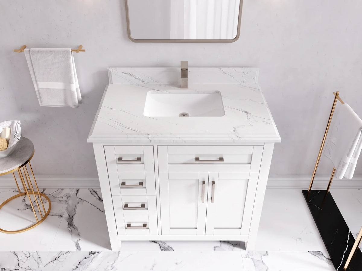 Cambridge 36 in. W x 22 in. D Single Center Sink Bathroom vanity