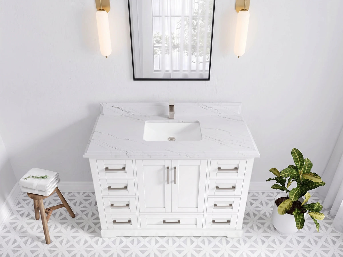 Boston 48 in. W x 22 in. D Single Sink Bathroom Vanity