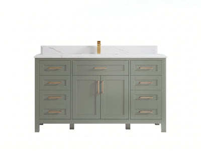 Cambridge 60 in. W x 22 in. D Single Sink Bathroom Vanity