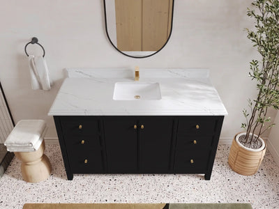 Chicago 60 in. W x 22 in. D Single Sink Bathroom Vanity