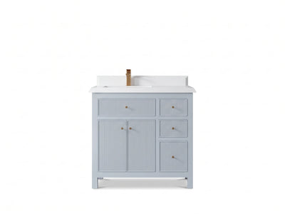 Sonoma 36 in. W x 22 in. D Left Offset Sink Bathroom Vanity