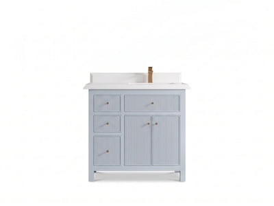 Sonoma 36 in. W x 22 in. D Right Offset Sink Bathroom Vanity