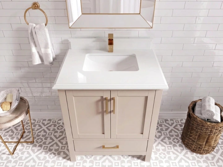 Malibu 30 in. W x 22 in. D Single Sink Bathroom Vanity - photo 18