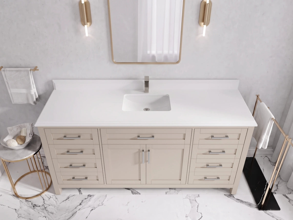 Cambridge 72 in. W x 22 in. D Single Sink Bathroom Vanity