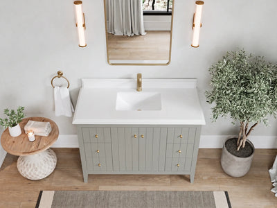 Atlanta 48 in. W x 22 in. D Single Sink Bathroom Vanity