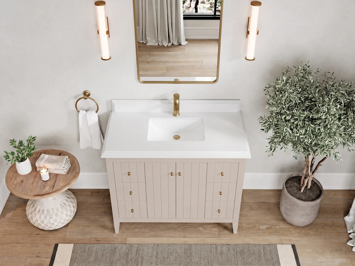 Atlanta 42 in. W x 22 in. D Single Sink Bathroom Vanity