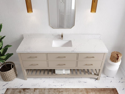 Parker 72 in. W x 22 in. D Single Sink Bathroom Vanity