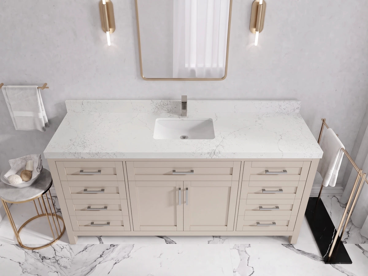 Cambridge 72 in. W x 22 in. D Single Sink Bathroom Vanity
