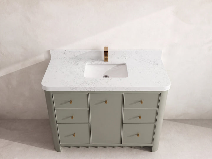 Orlando 48 in. W x 22 in. D Single Sink Bathroom Vanity - photo 14