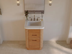 Ventura Teak 24 in. W x 22 in. D Single Sink Bathroom Vanity - photo 11