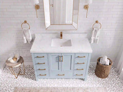 Malibu 48 in. W x 22 in. D Single Sink Bathroom Vanity - photo 15