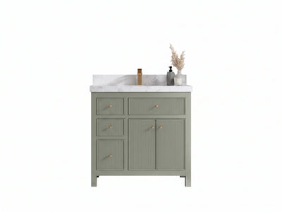 Sonoma 36 in. W x 22 in. D with Center Sink Bathroom Vanity
