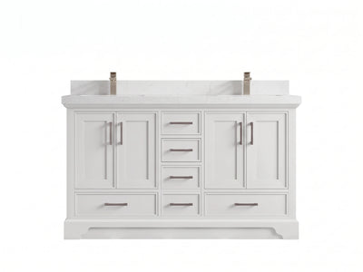 Charlotte 60 in. W x 22 in. D Double Sink Bathroom Vanity