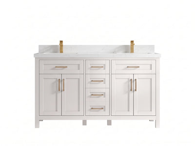 Cambridge 60 in. W x 22 in. D Double Sink Bathroom Vanity