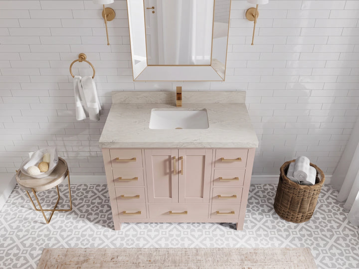 Malibu 42 in. W x 22 in. D Single Sink Bathroom Vanity - photo 20