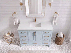 Malibu 48 in. W x 22 in. D Single Sink Bathroom Vanity - photo 17