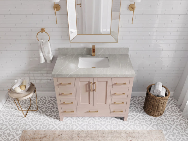 Malibu 42 in. W x 22 in. D Single Sink Bathroom Vanity - photo 21