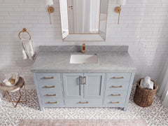 Malibu 60 in. W x 22 in. D Single Sink Bathroom Vanity - photo 13