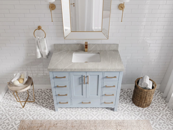 Malibu 42 in. W x 22 in. D Single Sink Bathroom Vanity - photo 19