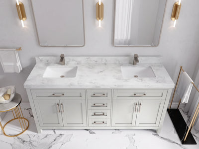 Cambridge 72 in. W x 22 in. D Double Sink Bathroom Vanity
